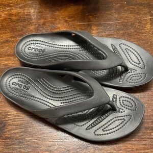 CROCS Iconic Black Sandals